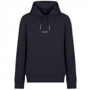 Blauwe Hoodie Sweatshirt Milano New York Armani Exchange , Blue , Here...