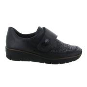 Stijlvolle Schoenen 77441 Rieker , Black , Heren