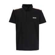 Klassieke Polo Shirt voor Mannen Hugo Boss , Black , Heren
