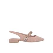 Platte schoen met strass Alma EN Pena , Pink , Dames