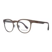 Bronze Ronde Titanium Optische Monturen Ermenegildo Zegna , Brown , He...