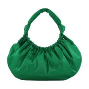 Moderne Grote Hobo Tas Ganni , Green , Dames