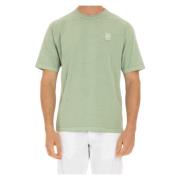 Groene T-shirts en Polos Fondo Dritto Belstaff , Green , Heren