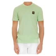 Groene T-shirts en Polo`s Fondo Dritto Belstaff , Green , Heren