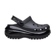 Klassieke Mega Crush Klomp Crocs , Black , Dames