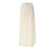 Ivory Maxi Beach Skirt Karl Lagerfeld , White , Dames