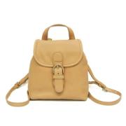 Pre-owned Leather backpacks Coach Pre-owned , Beige , Dames