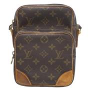 Pre-owned Canvas louis-vuitton-bags Louis Vuitton Vintage , Brown , Da...