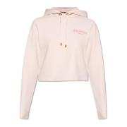 Sweatshirt met logo Balmain , Pink , Dames