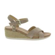 Stijlvolle Ischia Schoenen Geox , Beige , Dames