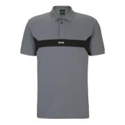 Klassieke Polo Shirt voor Mannen Hugo Boss , Gray , Heren