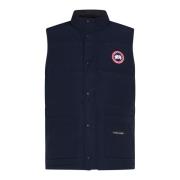 Gewatteerde Mouwloze Jas Canada Goose , Blue , Heren