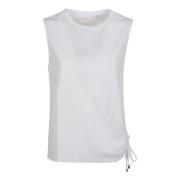 Casual Katoenen T-shirt Patrizia Pepe , White , Dames