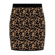 Dierenprint rok 'Domizia' Max Mara , Brown , Dames