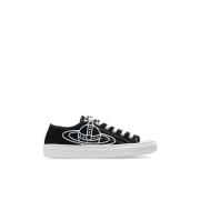 Sportschoenen met Plimsoll-logo Vivienne Westwood , Black , Heren