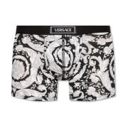 Boxershorts met logo Versace , White , Heren