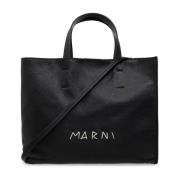 ‘Museo’ shopper tas Marni , Black , Dames