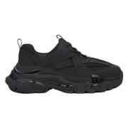 Zwarte Chunky Platform Sneakers Estro , Black , Dames