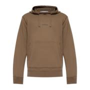 Hoodie Stone Island , Brown , Heren