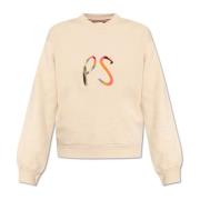 Sweatshirt met logo PS By Paul Smith , Beige , Dames