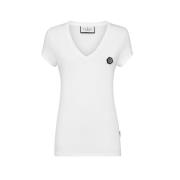 Stijlvolle T-shirts voor Mannen en Vrouwen Philipp Plein , White , Dam...