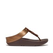 Stijlvolle Halo Sandalen Fitflop , Brown , Dames