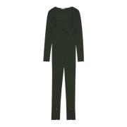 Suitpants Essential jumpsuit met lange mouwen Patrizia Pepe , Green , ...