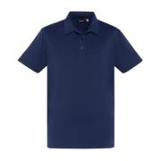 Katoenen Jersey Polo - Blauw Schott NYC , Blue , Heren