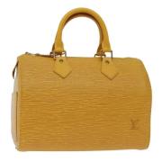 Pre-owned Leather louis-vuitton-bags Louis Vuitton Vintage , Yellow , ...