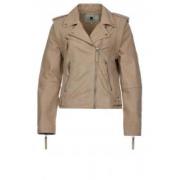 Margot Sand Biker Jack Alter Ego , Beige , Dames