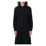 Klassieke Zwarte Overhemd Comme des Garçons , Black , Heren