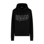 Stijlvolle Sweatshirts en Hoodies Dsquared2 , Black , Dames