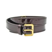 Pre-owned Fabric belts Louis Vuitton Vintage , Purple , Dames