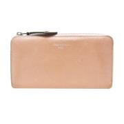 Pre-owned Leather wallets Louis Vuitton Vintage , Pink , Dames