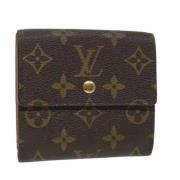 Pre-owned Canvas wallets Louis Vuitton Vintage , Brown , Dames