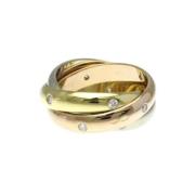 Pre-owned Rose Gold rings Cartier Vintage , Multicolor , Dames