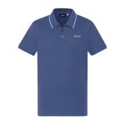 Blauwe Polo Shirt Paul Schott NYC , Blue , Heren