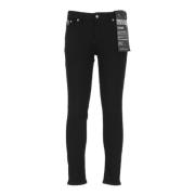 Zwarte 5-Pocket Broek Versace Jeans Couture , Black , Heren
