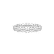 Elegant Love Heart Ring Julie Sandlau , Gray , Dames