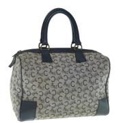 Pre-owned Canvas handbags Celine Vintage , Blue , Dames