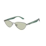 Grijs Groen Licht Zonnebril Model Emporio Armani , Gray , Unisex