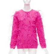 Pre-owned Wool tops Valentino Vintage , Pink , Dames