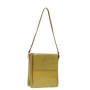 Pre-owned Leather louis-vuitton-bags Louis Vuitton Vintage , Yellow , ...