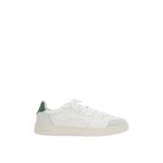 Witte lage sneakers met grijs suède Axel Arigato , White , Heren