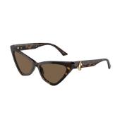 Stijlvol Carey-frame met donkerbruine lenzen Jimmy Choo , Brown , Dame...