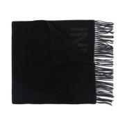 Zwarte Sjaal Collectie Ganni , Black , Dames