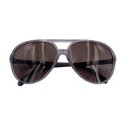 Pre-owned Plastic sunglasses Chanel Vintage , Purple , Dames