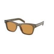 Bruine Fotochromatische Zonnebril A17S Prada , Brown , Unisex