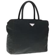 Pre-owned Nylon totes Prada Vintage , Black , Dames