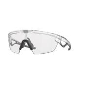 Sphaera Photochromic Zonnebril Clear To Black Oakley , White , Unisex